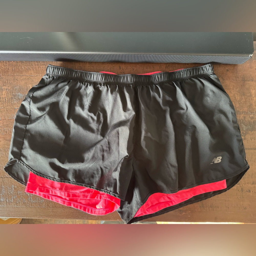 New Balance Black Athletic Shorts